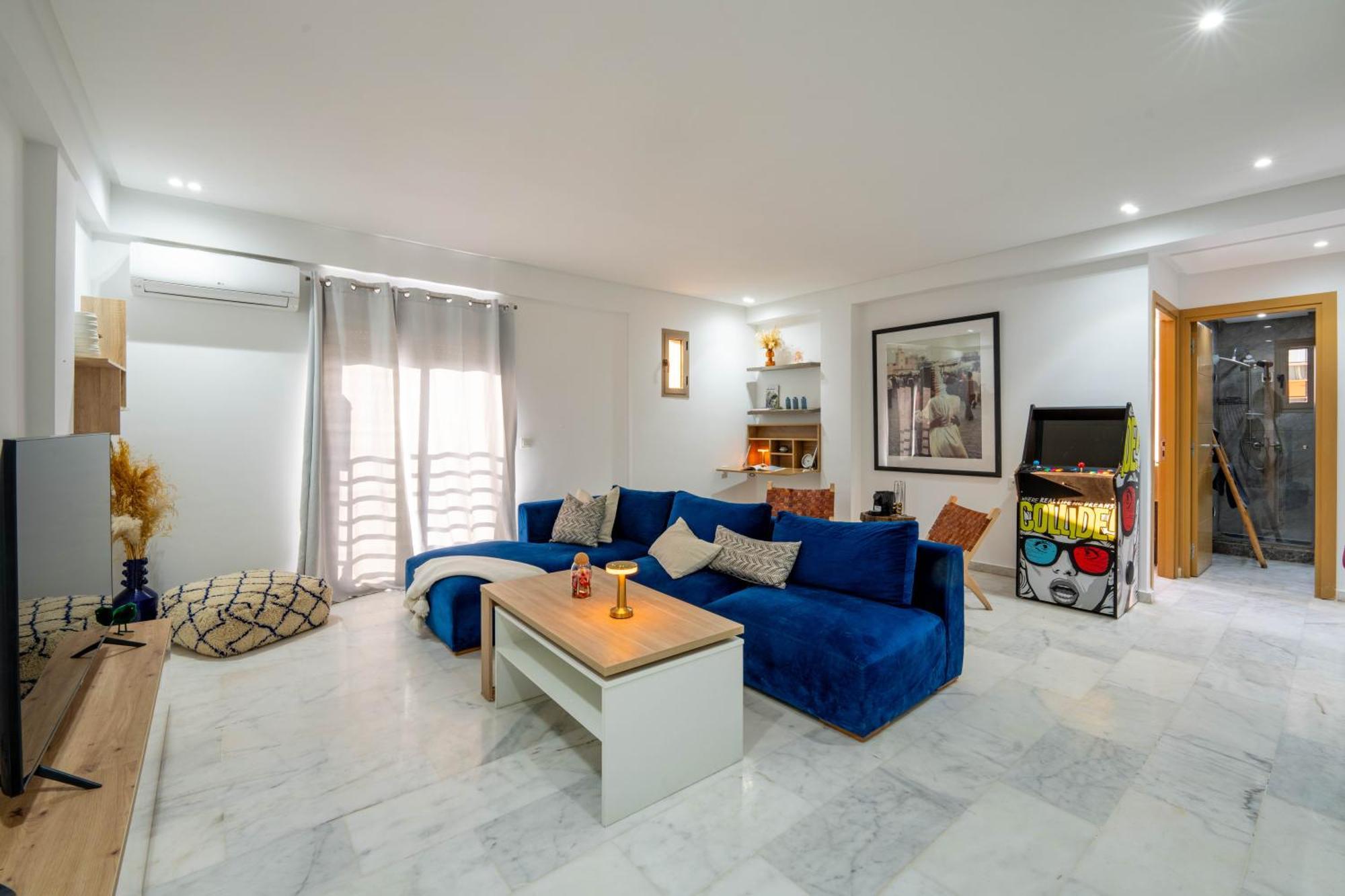 New ! Unique Equipped Flat In The Heart Of Marrakech Leilighet Marrakesh Eksteriør bilde