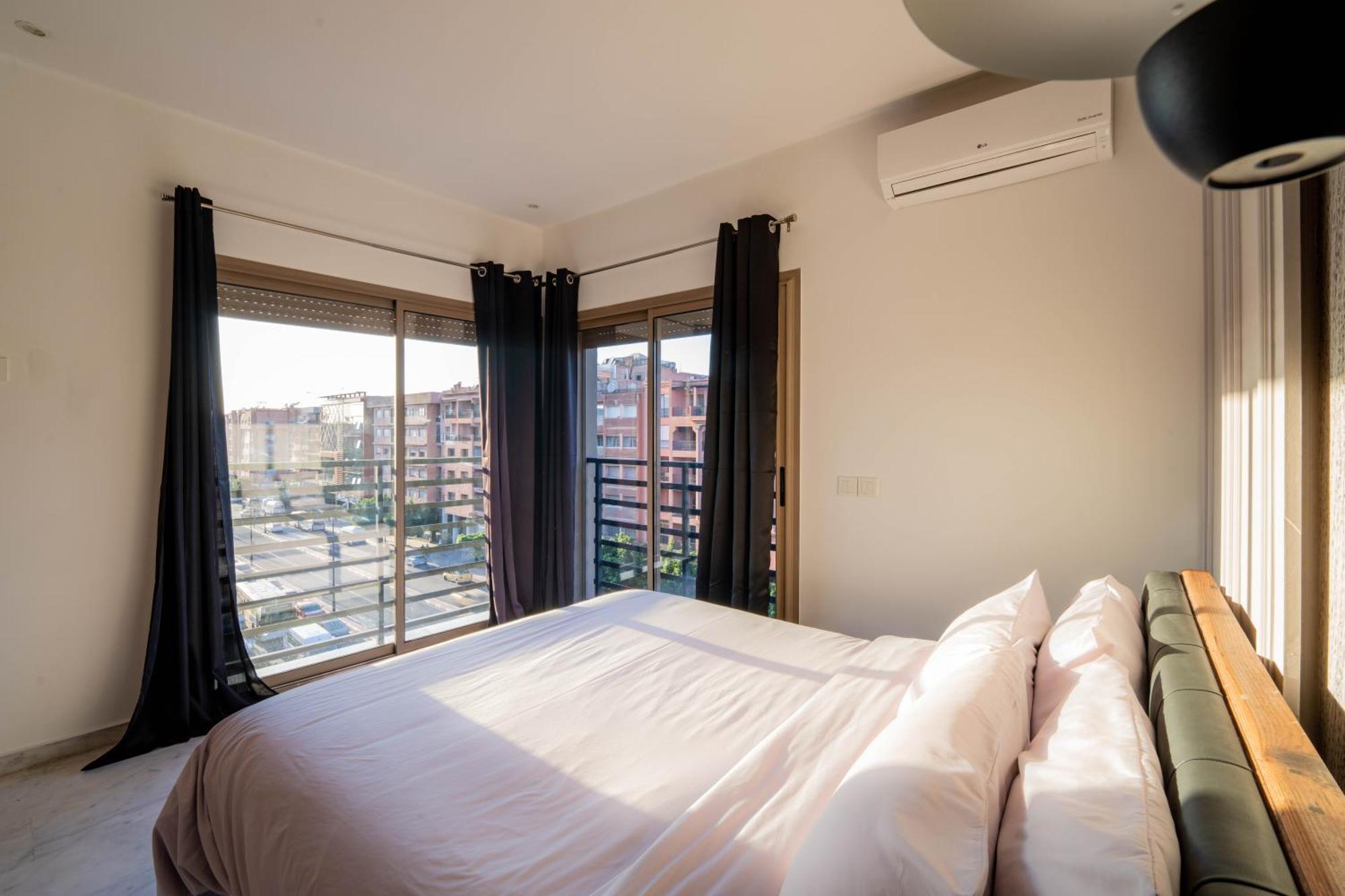 New ! Unique Equipped Flat In The Heart Of Marrakech Leilighet Marrakesh Eksteriør bilde