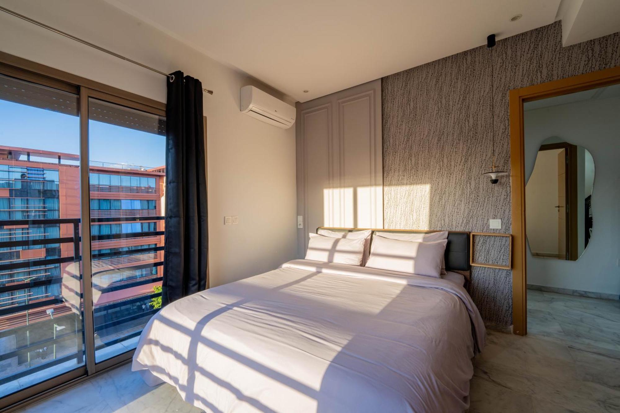 New ! Unique Equipped Flat In The Heart Of Marrakech Leilighet Marrakesh Eksteriør bilde