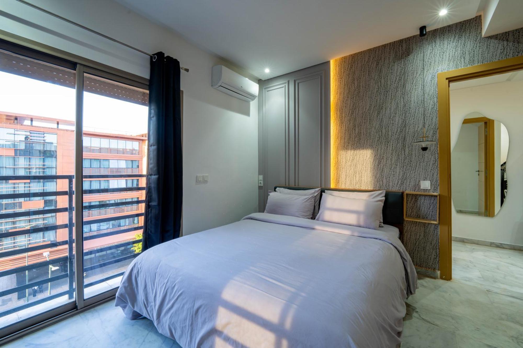 New ! Unique Equipped Flat In The Heart Of Marrakech Leilighet Marrakesh Eksteriør bilde